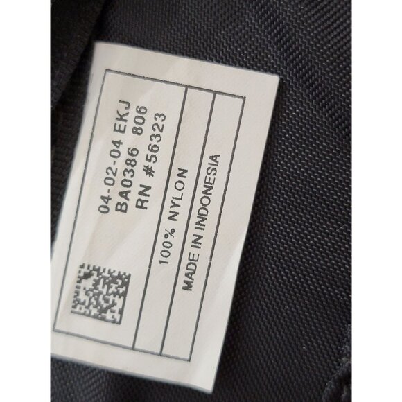 VTG Nike Acg Backpack Bioknx Black & Orange 100% Nylon Adjustable Straps - Picture 6 of 10